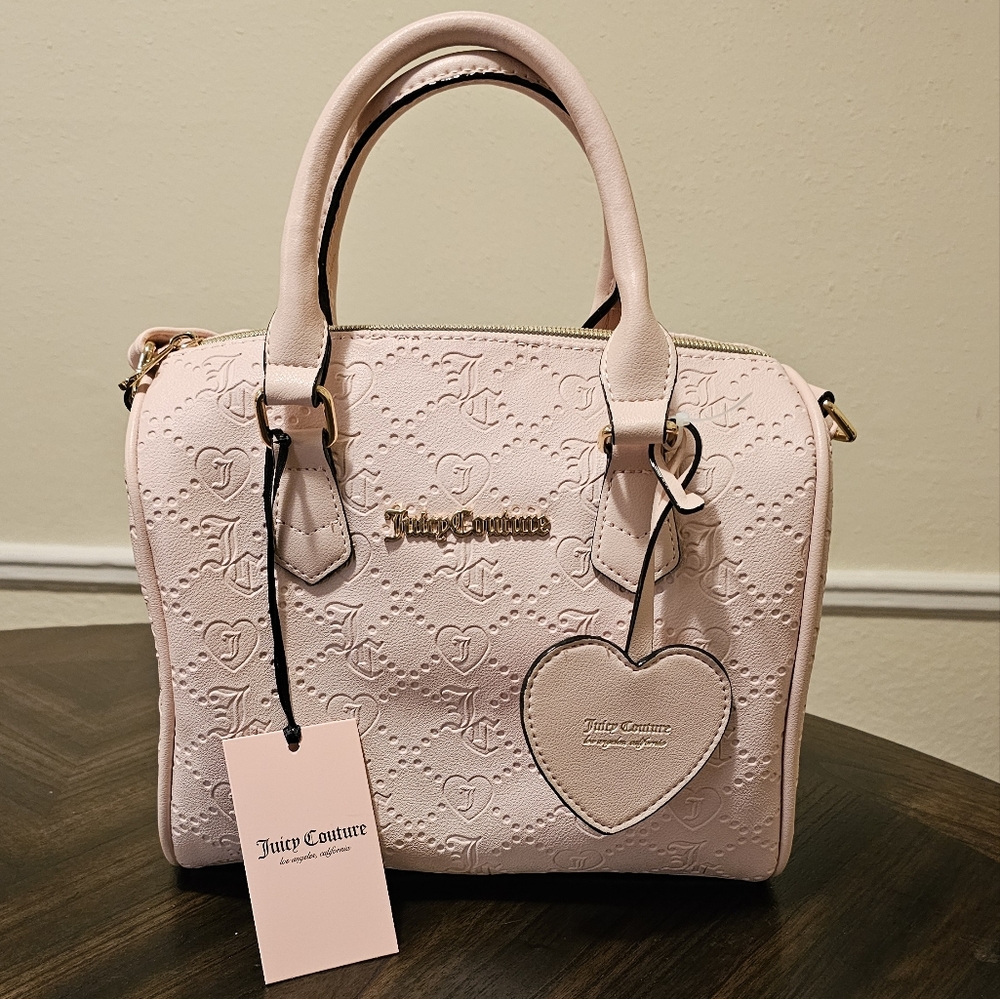 Juicy Couture Pink Clay Deboss Bag